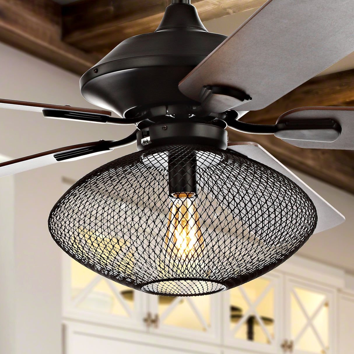 Clift-1-Light-Mid-century-LED-Ceiling-Fan-With-Remote-Ceiling-Fans