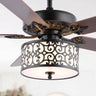 Paolo-3-Light-Farmhouse-Industrial-Iron-Scroll-Drum-Shade-LED-Ceiling-Fan-With-Remote-Ceiling-Fans