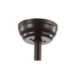 Ali 3-Light Wrought Iron LED Ceiling Fan With Remote