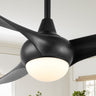Aviator-1-Light-Coastal-Vintage-Iron/Plastic-Mobile-App/Remote-Controlled-6-Speed-Retro-Swirl-Integrated-LED-Ceiling-Fan-Ceiling-Fans