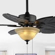Poinciana-3-Light-Coastal-Bohemian-Iron/Wood-Palm-Leaf-LED-Ceiling-Fan-with-Pull-Chain-Ceiling-Fans