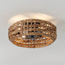 Archer-4-Light-Coastal-LED-Ceiling-Fan,-Metal/Seagrass,-App/Remote,-Lantern-Design-Ceiling-Fans