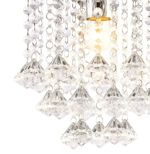 Lillibet 1-Light Traditional Transitional Iron LED Semi Flush Mount