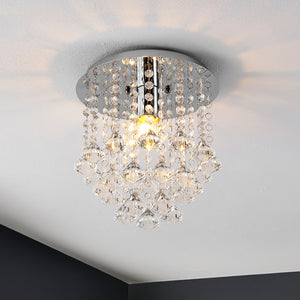 Lillibet 1-Light Traditional Transitional Iron LED Semi Flush Mount