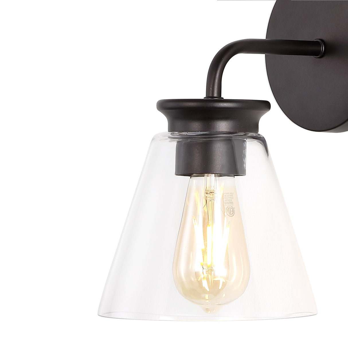 Kondo 1-Light Modern Farmhouse Iron LED Vanity