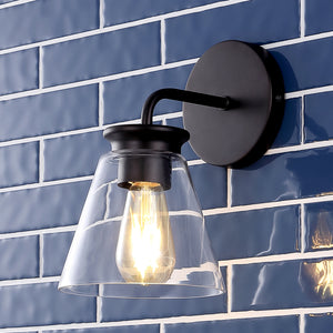 Kondo 1-Light Modern Farmhouse Iron LED Vanity