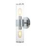 Quinn 2-Light Mid-Century Modern Iron/Acrylic LED Sconce