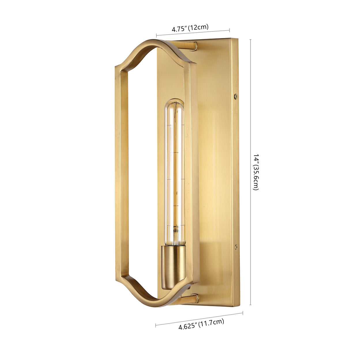 Chloe 1-Light Modern Bohemian Iron LED Sconce