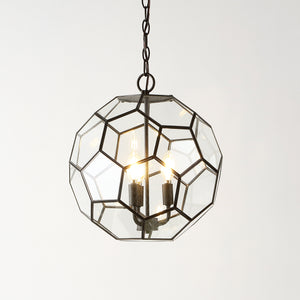 Bee-3-Light-Modern-Farmhouse-Iron/Glass-LED-Pendant-Pendants
