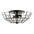 Theo-2-Light-Farmhouse-Rustic-Iron/Glass-LED-Semi-Flush-Mount-Flush-Mounts