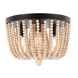 Eivissa-3-Light-Coastal-Farmhouse-Iron/Wood-Bead-LED-Flush-Mount-Flush-Mounts