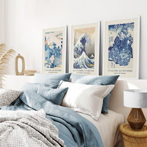 The Great Wave of Kanagawa Japanese Woodblock Art Print