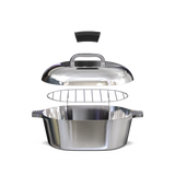 Oval Dutch Oven with Lid - 5 Quart (11 Inch)