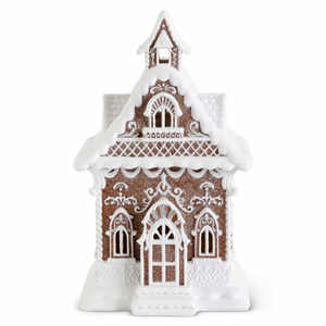At Home w/ Jorge Parez 13.75" LED Gingerbread House