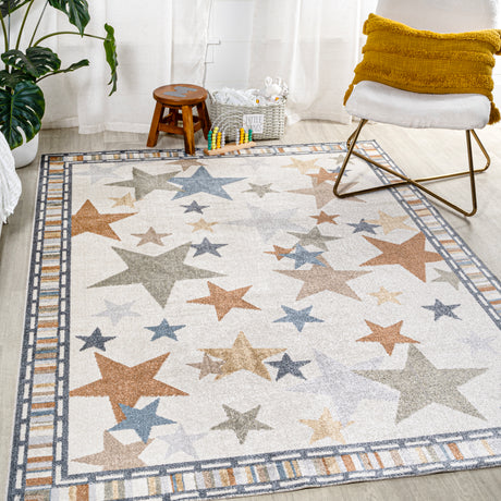 Star-Gazer-Geometric-Machine-Washable-Area-Rug-Area-Rugs