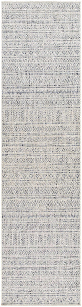 Novato Gray All Over Pattern Performance Rug