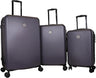 ROBERTO CAVALLI 3-Piece Solid Classic Hardshell Luggage Set – Spinner Suitcases for Carry-On & Checked Travel