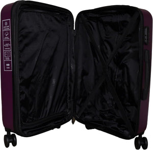 ROBERTO CAVALLI 3-Piece Hard Shell Spinner Luggage Set – Luxury Carry-On & Checked Suitcases