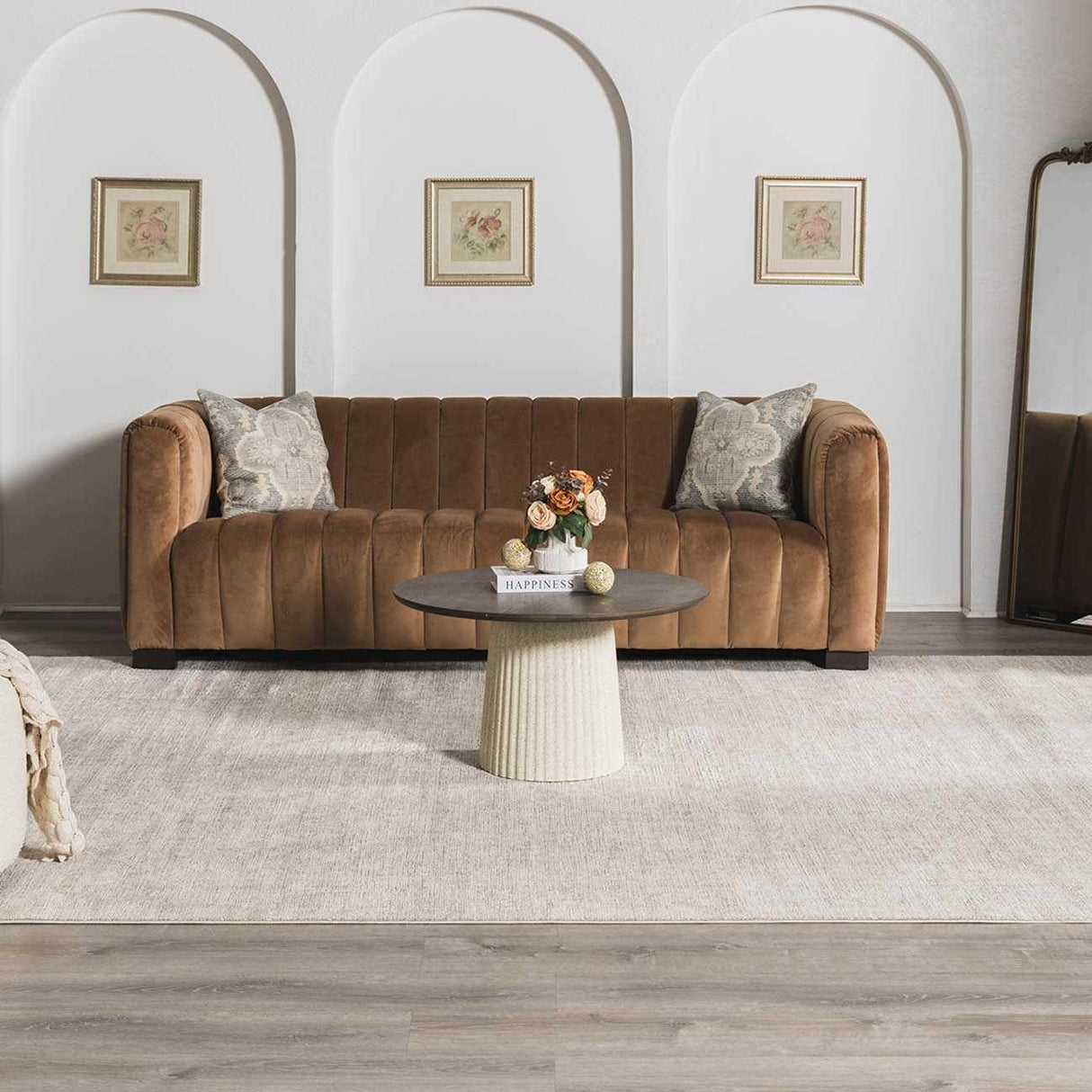 Livabliss x Galey Alix Maria Elena V Vintage Medallion Area Rug