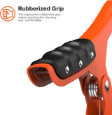 Original® BAX-JAW Kayak Anchor Clamp Grip - Wide 5.25" Self Locking Tension Jaw with Floating Pouch and 15' Paracord 550 Rope, Kayaking Accessories (Corrosion-Proof Steel)