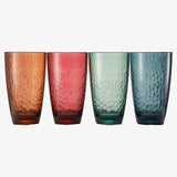 Eze Acrylic Highball Glassware, Set of 4