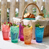 Madrid Acrylic Highball Glassware, Set of 6