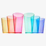 Madrid Acrylic Highball Glassware, Set of 6