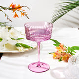 Duomo Champagne Coupe Cocktail Glassware, Set of 6