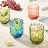 Monet Lowball Tumbler Glassware, Set of 4