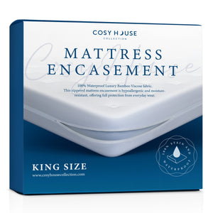 Luxury Zippered Bamboo Mattress Encasement