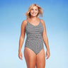 Kona Sol Women's Ruched Full Coverage One Piece Swimsuit Swimwear