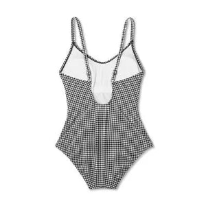 Kona Sol Women's Ruched Full Coverage One Piece Swimsuit Swimwear