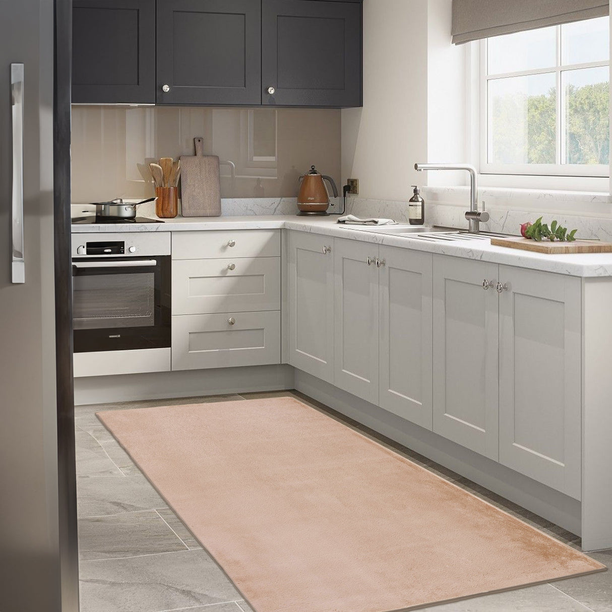 Cream Plush Area Rug