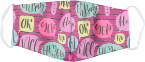 6-Pack: Women's Reusable Machine Washable Masks
