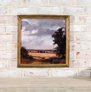 15.75" NATURAL LANDSCAPE FRAMED