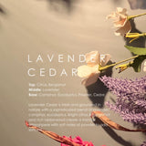 Lavender Cedar Candle