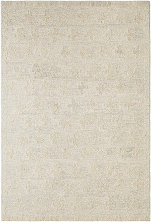 Lotta Peach Modern Wool Area Rug