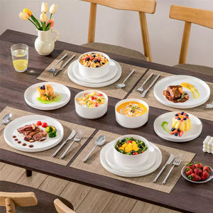 Leah 12 Piece Dinnerware Set for 4
