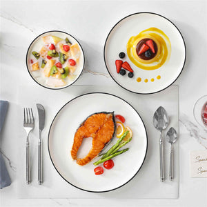 Leah 12 Piece Dinnerware Set