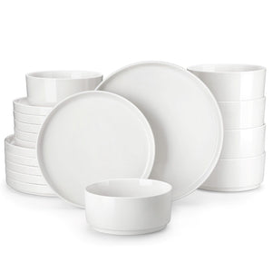 Leah 18 Piece Dinnerware Set for 6