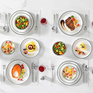 Leah 18 Piece Dinnerware Set