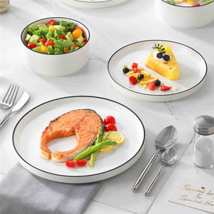 Leah 18 Piece Dinnerware Set