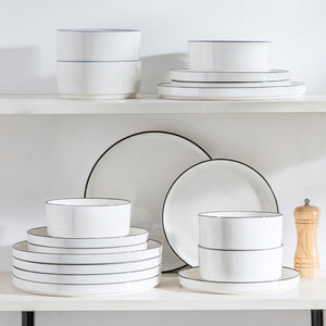 Leah 18 Piece Dinnerware Set for 6