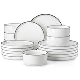 Leah 18 Piece Dinnerware Set