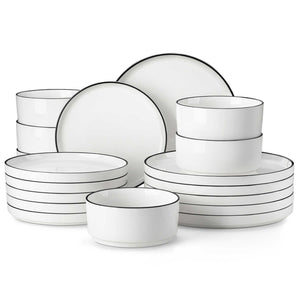 Leah 18 Piece Dinnerware Set