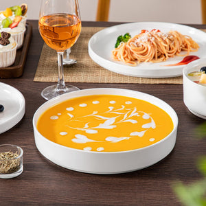 Leah 24 Piece Dinnerware Set for 6