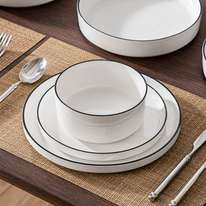 Leah 24 Piece Dinnerware Set for 6