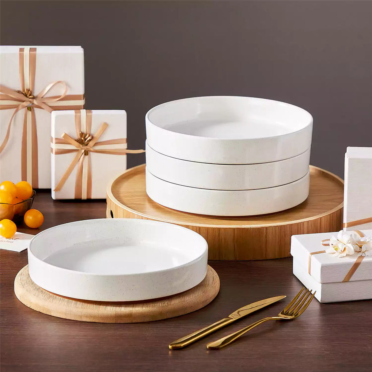 Leah Pasta Bowls Set of 4