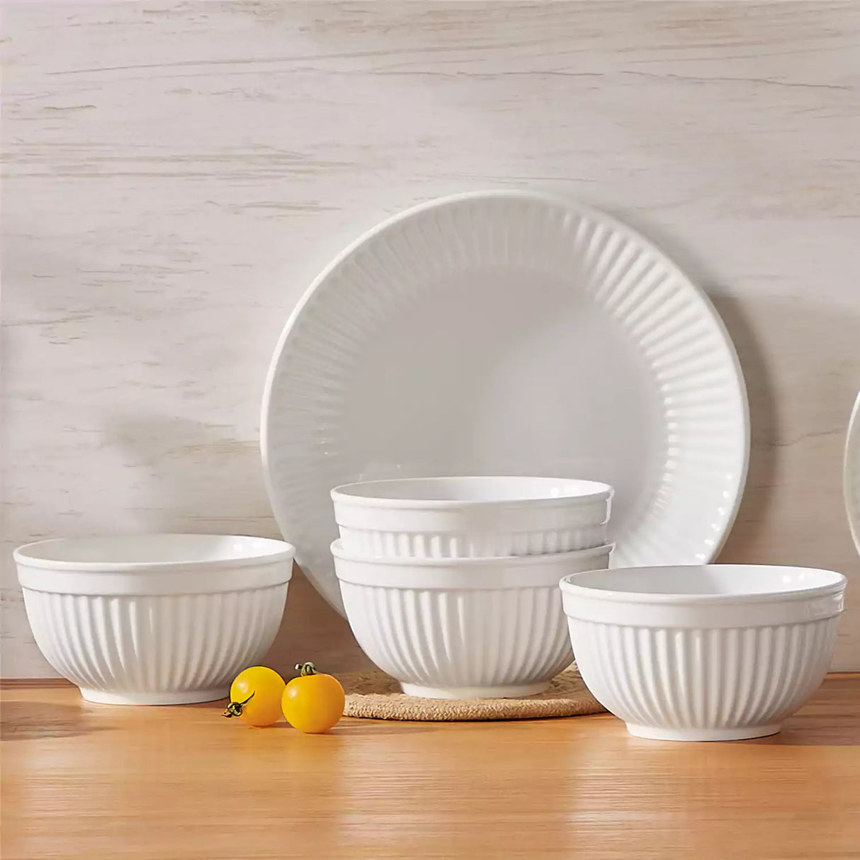 Leila 12 Piece Dinnerware Set