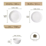 Leila 12 Piece Dinnerware Set